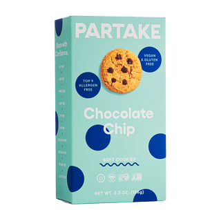 Partake Foods + Soft Baked Chocolate Chip Cookies