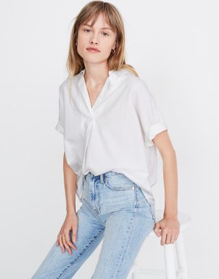 Who What Wear + Park Popover Shirt
