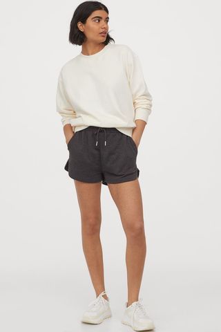 H&M + Sweatshirt Shorts