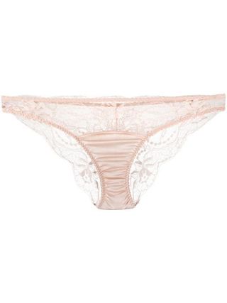 Fleur of England + Sheer Lace Briefs