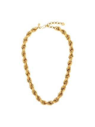 Brinker & Eliza + Spiral Staircase Gold-Plated Necklace