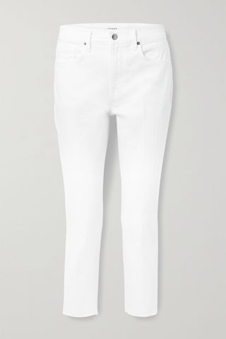 Frame + White Jeans