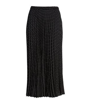 Halogen + Pleated Midi Skirt