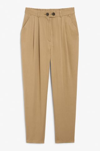 Monki + Soft Tapered Trousers