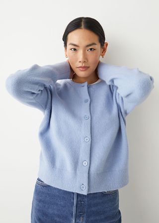 & Other Stories + Button Up Knit Cardigan