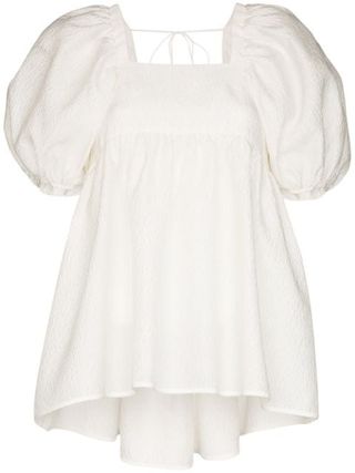 Cecilie Bahnsen + Rita Open Back Blouse