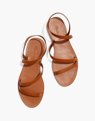 Madewell + The Boardwalk Anklet-Strap Sandals