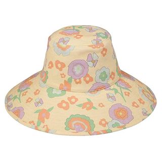 Lack of Color + Wide-Brimmed Cotton Canvas Holiday Bucket Hat