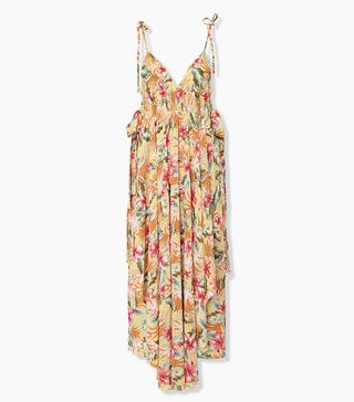 Forever 21 + Tropical Floral Maxi Dress