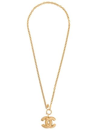 Chanel + Pre-Owned 1980s Cc Pendant Long Necklace