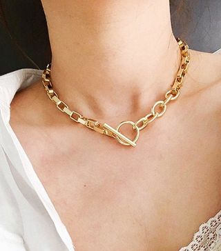 Etsy + Chunky Gold Chain