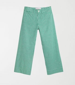 La Veste + Green Vichy Pants