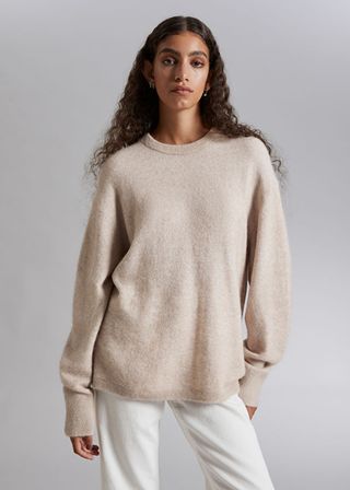 & Other Stories + Relaxed Alpaca Knit Sweater