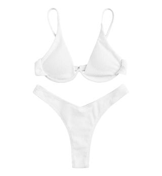 Verdusa + Triangle Bathing Two Pieces Swimsuit