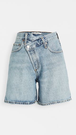 Agolde + Crisscross Upsized Shorts