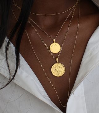 Omi Woods + The Cleopatra Coin Necklace