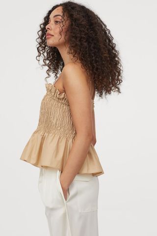H&M + Smocked Camisole Top