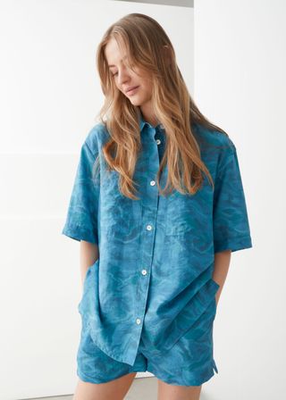 & Other Stories + Boxy Button Up Shirt