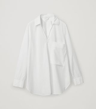 Cos + Oversized A-Line Cotton Shirt
