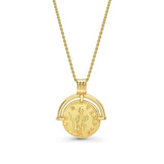 Lucy Williams x Missoma + Gold Roman Arc Coin Necklace