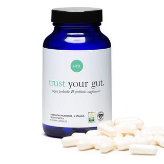 Ora + Trust Your Gut Vegan Probiotic & Prebiotic Dietary Supplement