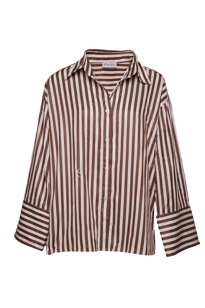 KC the Brand + Alice Shirt | Brown