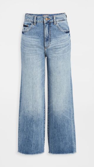 Dl1961 + Hepburn Wide Leg Jeans