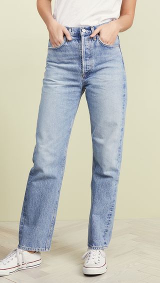 Agolde + Mid Rise 90's Loose Fit Jeans