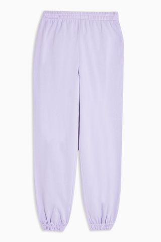 Topshop + Fluorescent Lilac Sweatpants