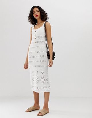 Warehouse + Crochet Dress