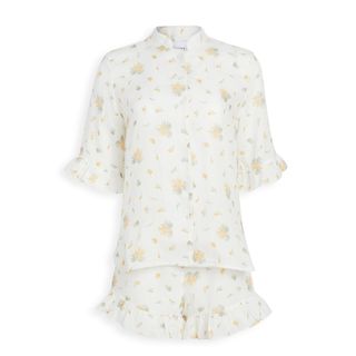 Sleeper + Lounge Linen Suit in Mimosa