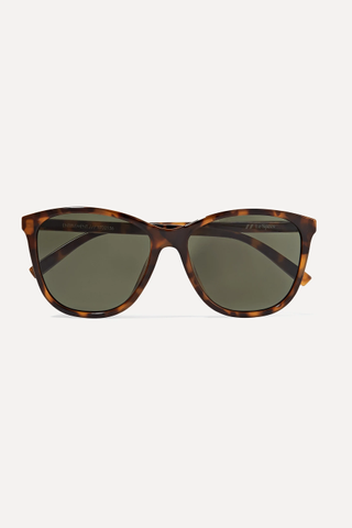 Le Specs + Entitlement Cat-Eye Tortoiseshell Acetate Sunglasses