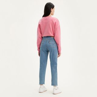Levi's + Mom Jeans in Pacific Sky