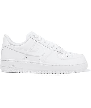 Nike + Air Force I Leather Sneakers