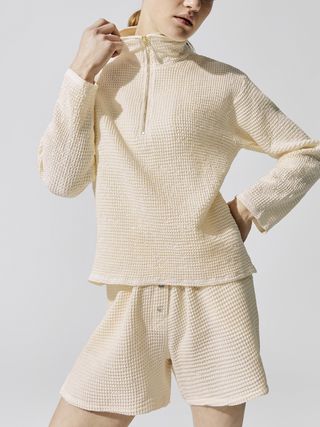 Donni + Waffle 1/2 Zip Pullover