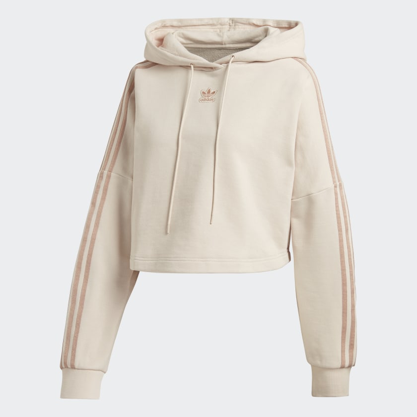 Adidas Originals + Cropped Hoodie