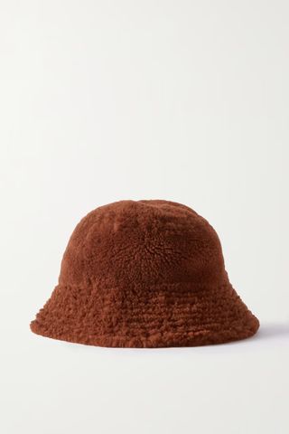 Yves Salomon + Bob Shearling Bucket Hat