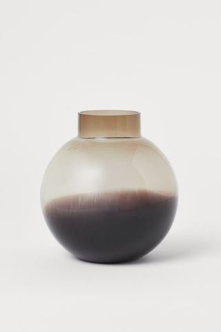 H&M + Round Glass Vase