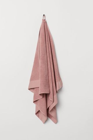 H&M + Cotton Terry Bath Towel