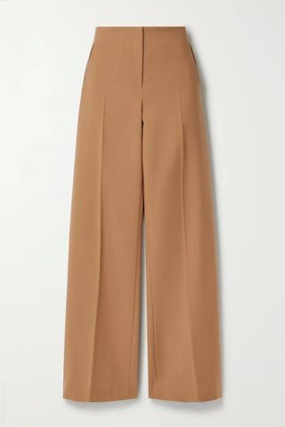 The Row + Pipa Wool and Silk-Blend Wide-Leg Pants