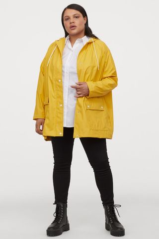 H&M+ + Hooded Rain Jacket