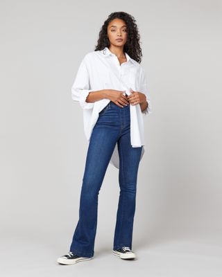 Spanx Flare Jeans in Midnight Shade