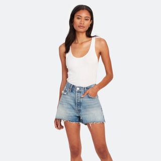 Re/Done + '70s High Rise Shorts