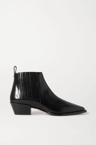 Aeyde + Bea Leather Ankle Boots