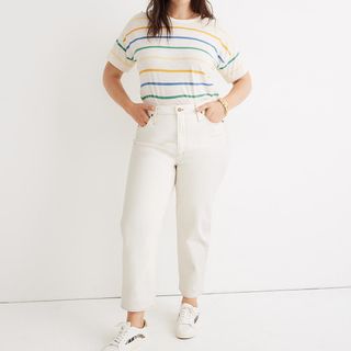 Madewell + The Perfect Vintage Jean in Cloud Lining