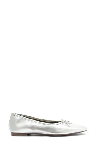 Schutz + Arissa Square Toe Ballet Flat