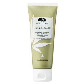 Origins + Hello Calm Relaxing & Hydrating Face Mask With Hemp Seed Oil