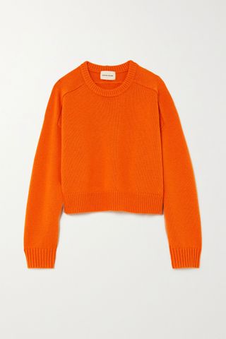 Loulou Studio + Bruzzi Cropped Wool and Cashmere-Blend Sweater