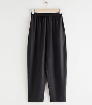 & Other Stories + Relaxed Silk Trousers