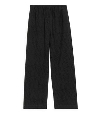 Arket + Broderie Anglaise Trousers